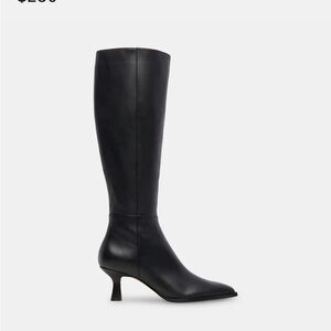 Dolce Vita Black Over the Knee Boots